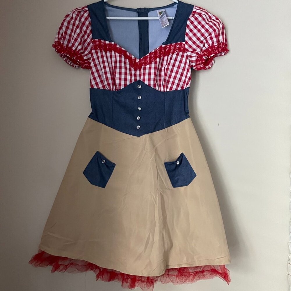 Adult Country Cow Girl Dress